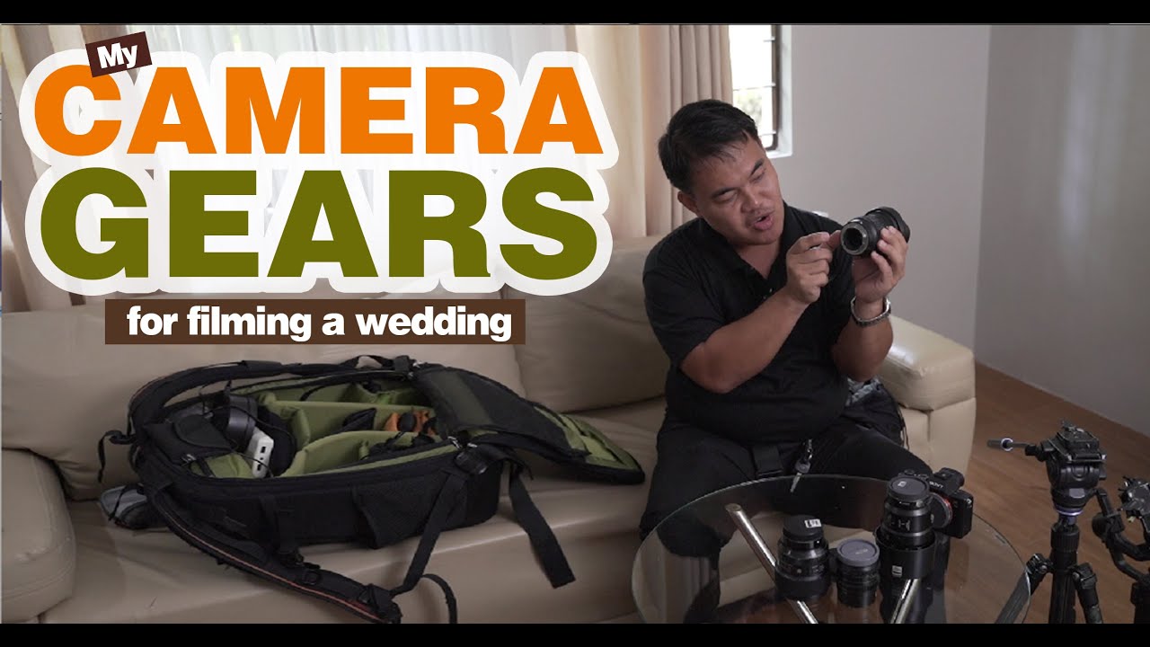 Camera Gears i use for shooting a wedding