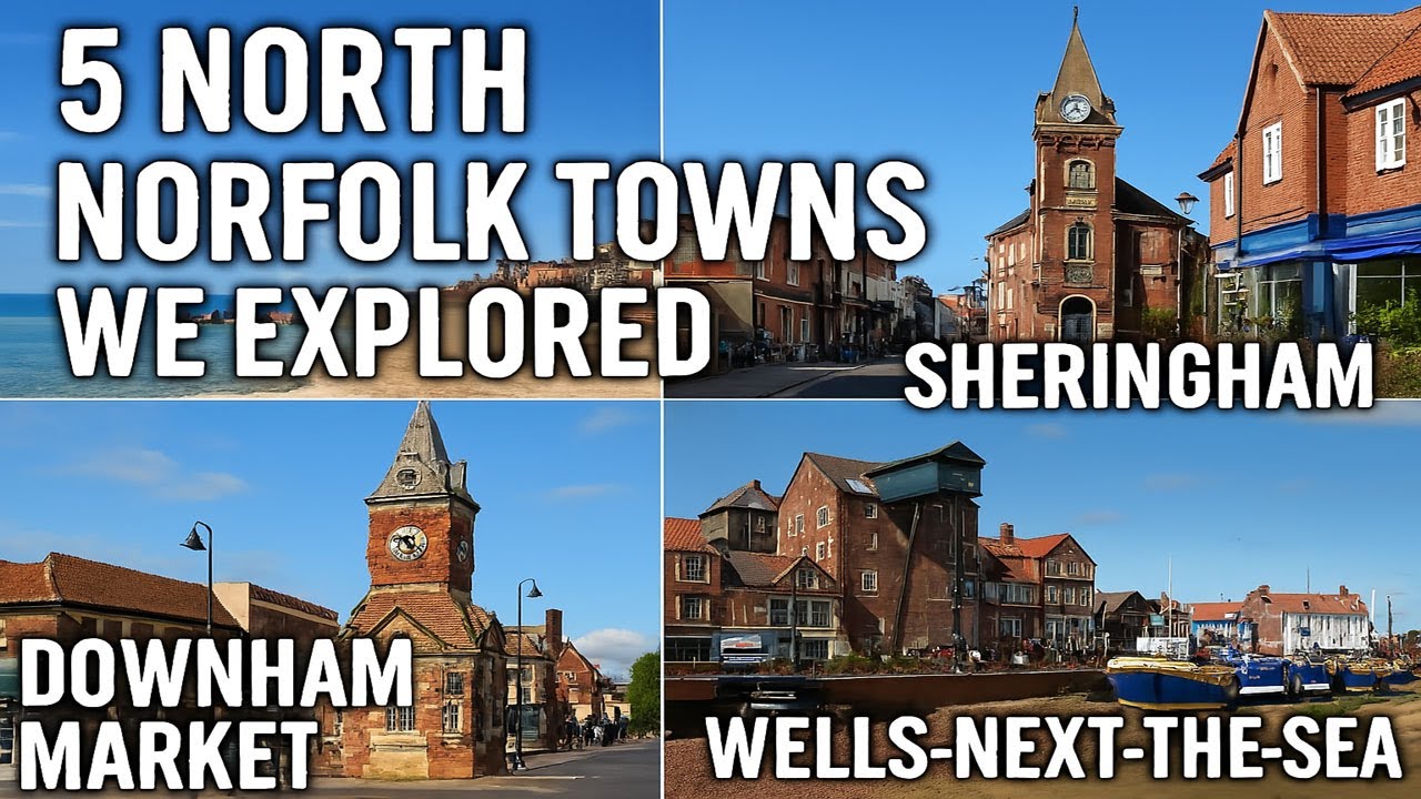 Exploring 5 North Norfolk Towns | Cromer, Sheringham, Wells-next-the-Sea & More!