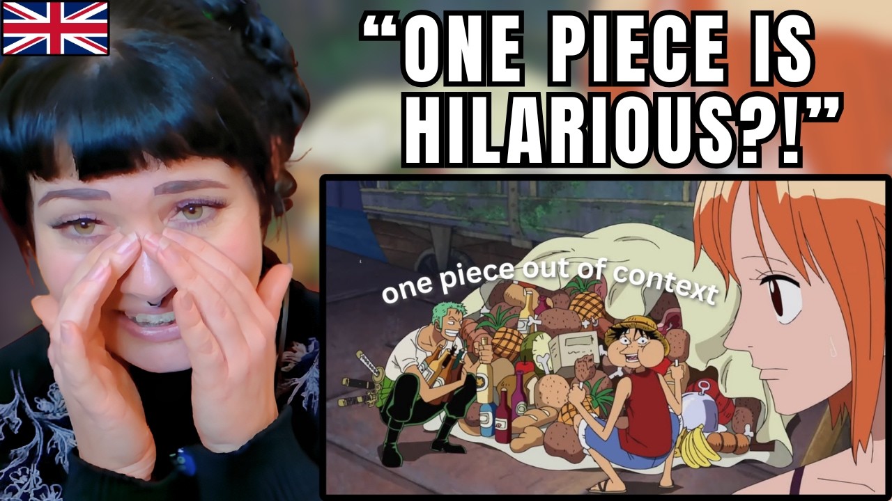 British Girl Reacts to One Piece Out of Context - TOO FUNNY!