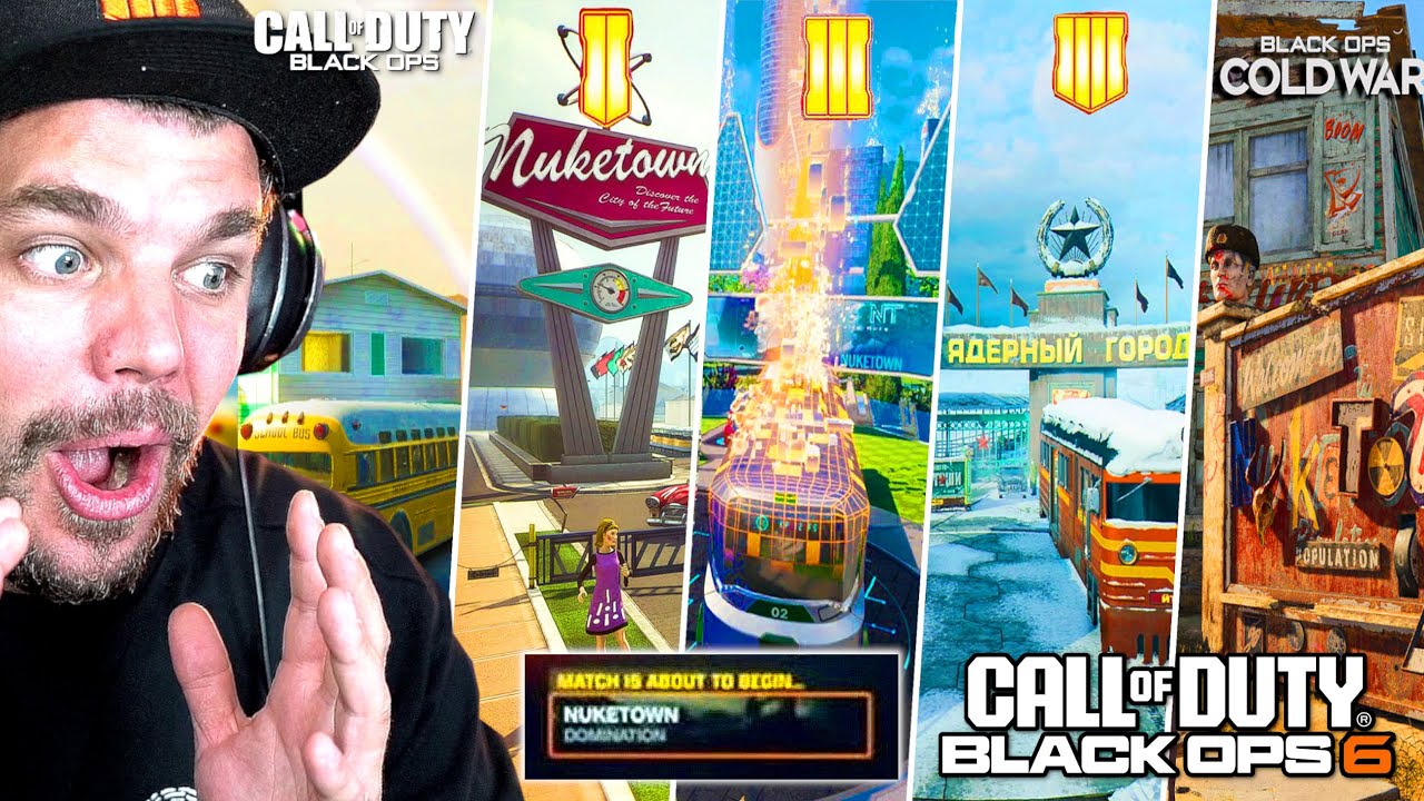 BLACK OPS : TOUS les NUKETOWN en Gameplay !