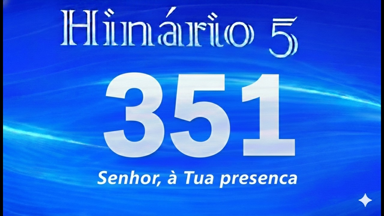 SENHOR, À TUA PRESENÇA - HINO 351 - CÉU ATMOSFÉRICO JAZZ BRASIL