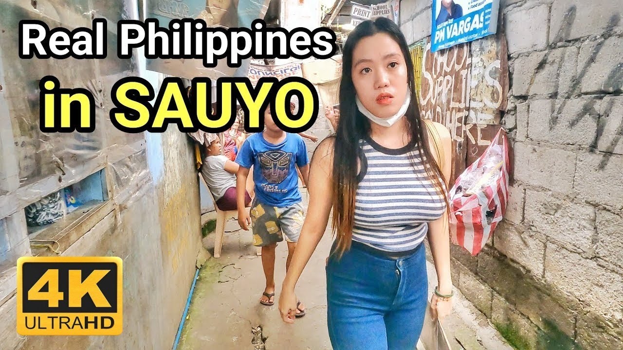 LIVING ALLEY LIFE in SAUYO | WALK at REAL HIDDEN LIFE NARROW ALLEY in SAUYO Philippines [4K] 🇵🇭