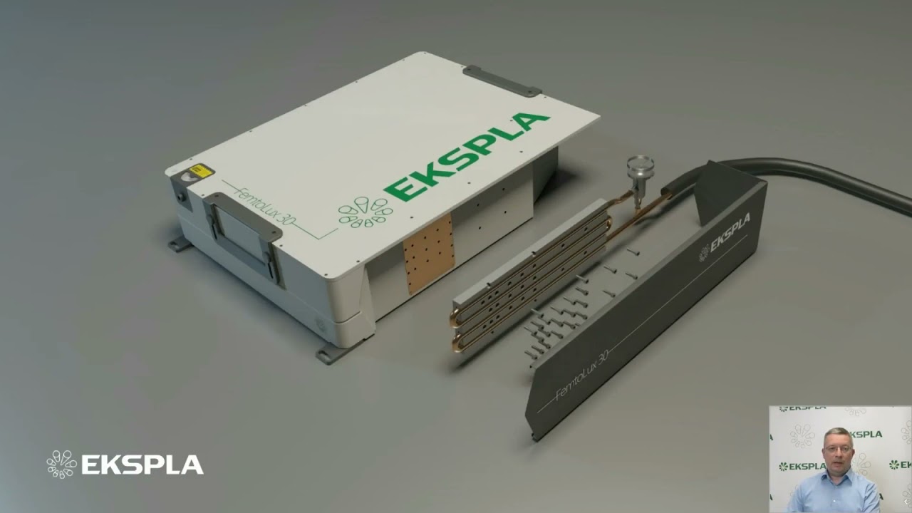 EKSPLA - 30W femtosecond industrial laser with innovative &ldquo;dry&rdquo; cooling PHOTONICS+ 2021