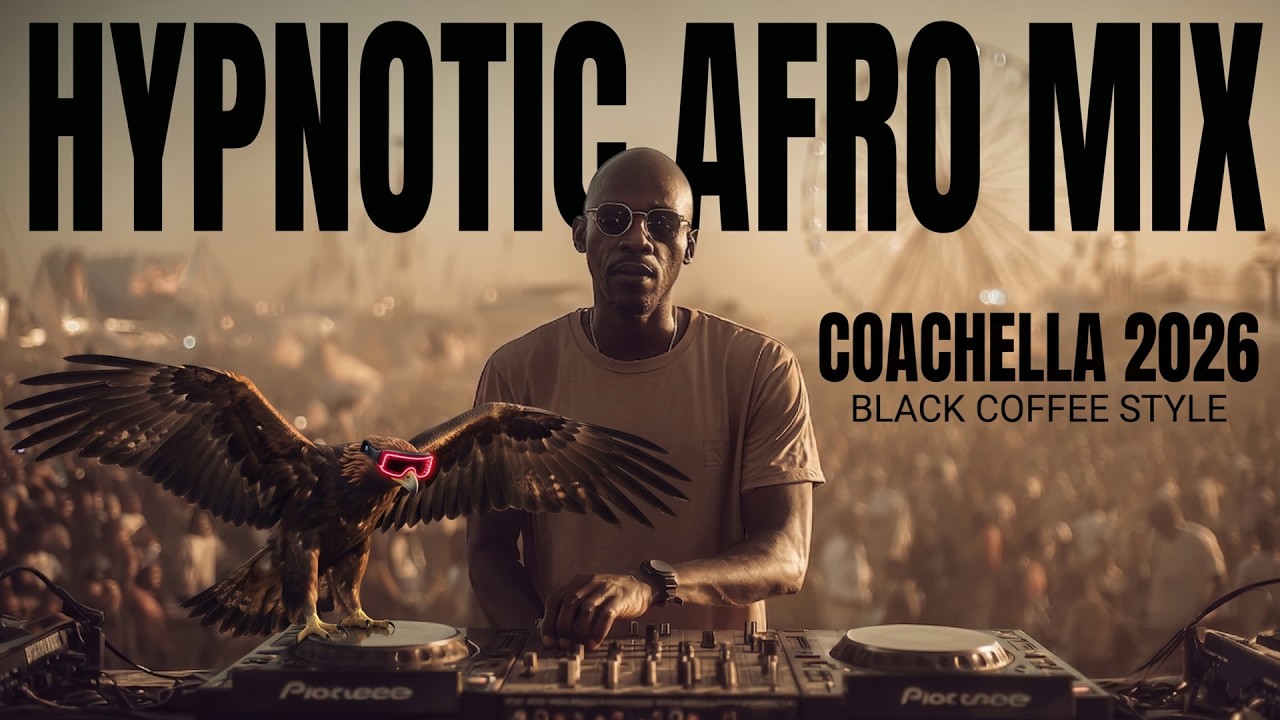 HYPNOTIC AFRO HOUSE 2026 🌴 Black Coffee Style | Festival Coachella Vibes☕️