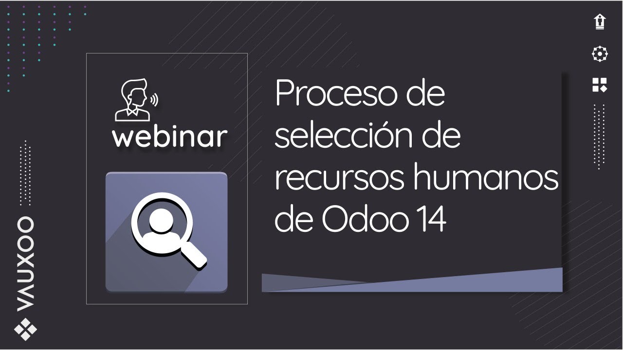 Proceso de selección de recursos humanos en Odoo 14