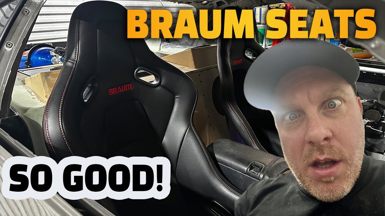 Installing Custom Braum Seats in My MK4 Supra