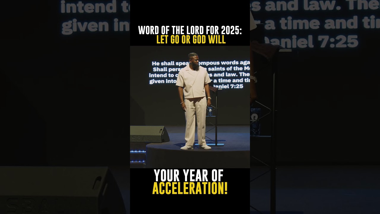 Prophetic Word for 2025: Acceleration! #shorts