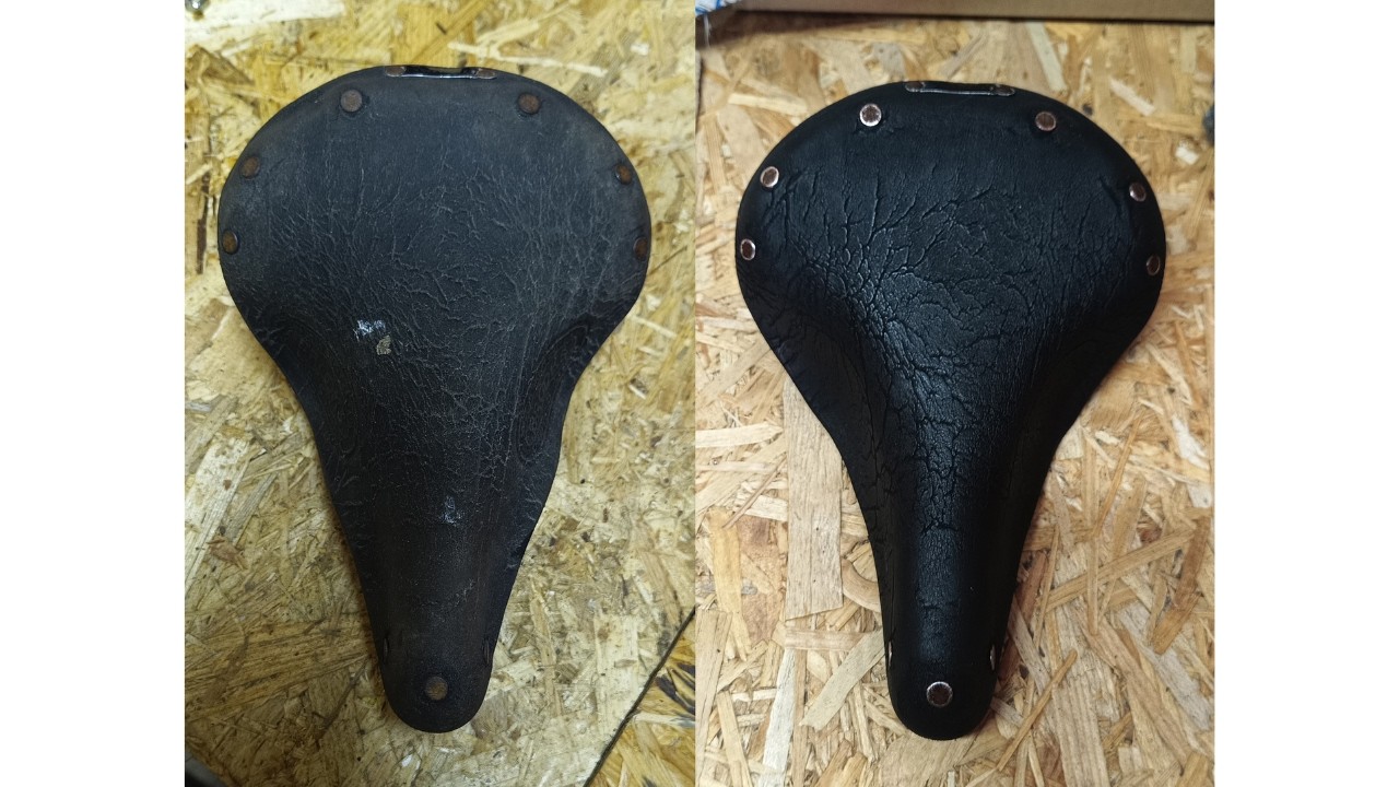 TUTO : comment restaurer une selle en cuir