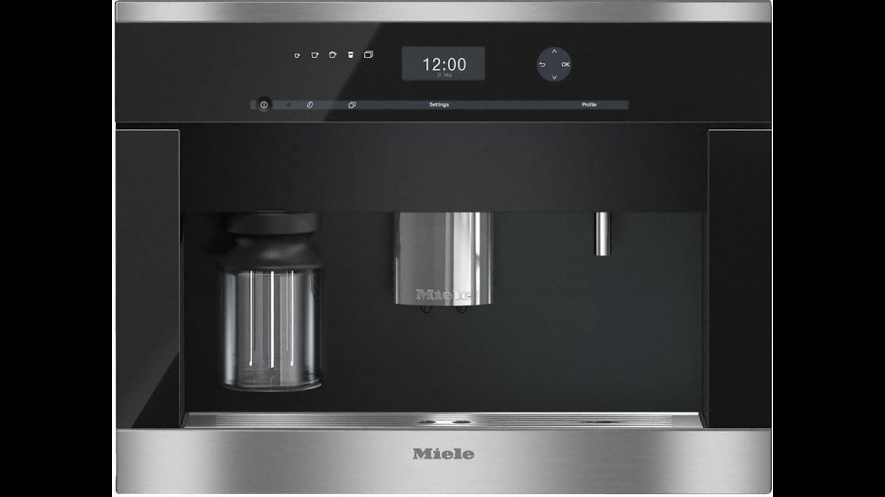 Miele Coffee machine uses and cleaning care