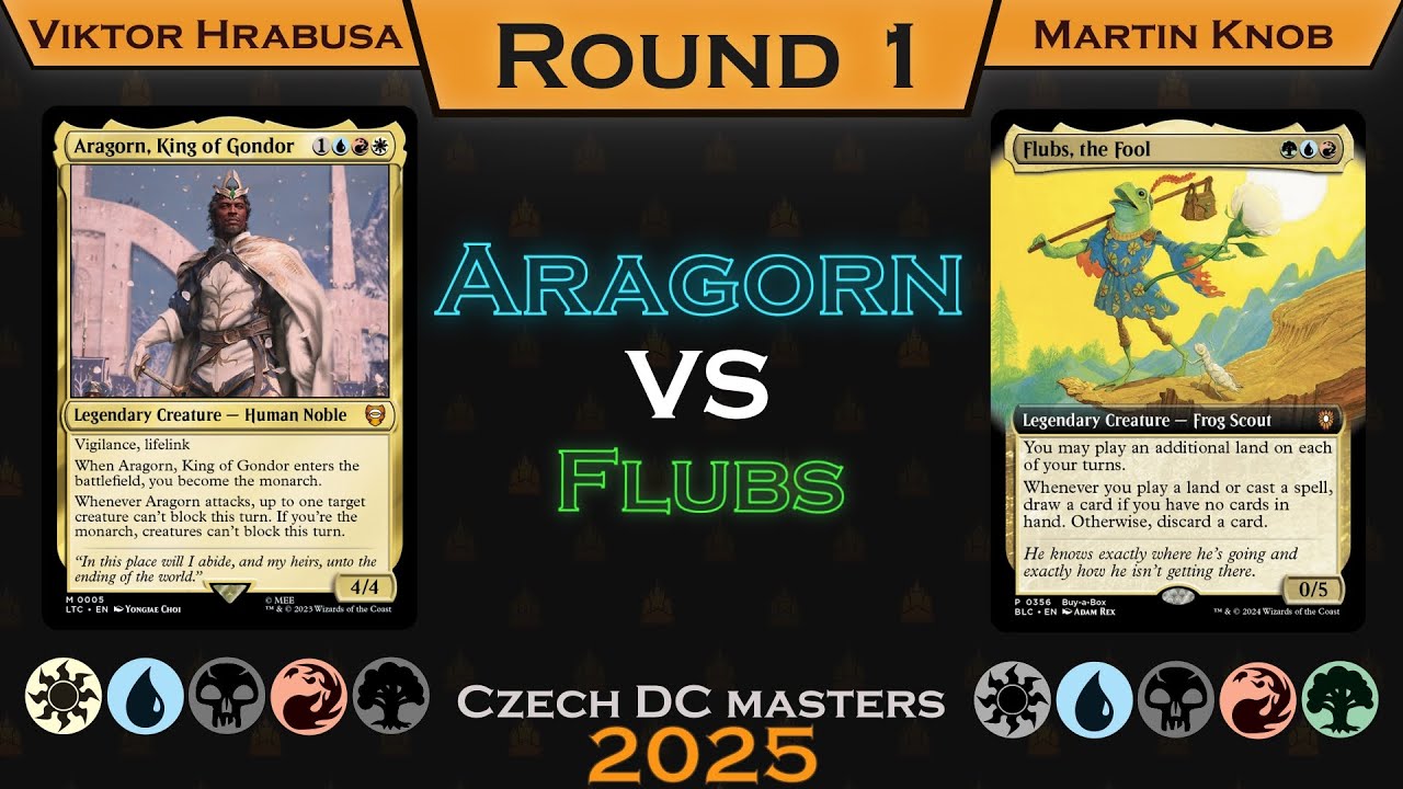 Арагорн против Флабса — 1-й раунд, Czech DC Masters 2025