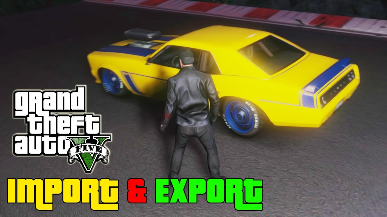 GTA V Online : IMPORT & EXPORT | ROUBEI CARRO DA CENA DO FILME