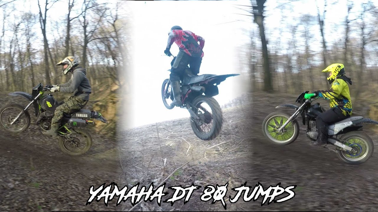 Beta alp 125cc / Yamaha dt 80cc | First Jumps
