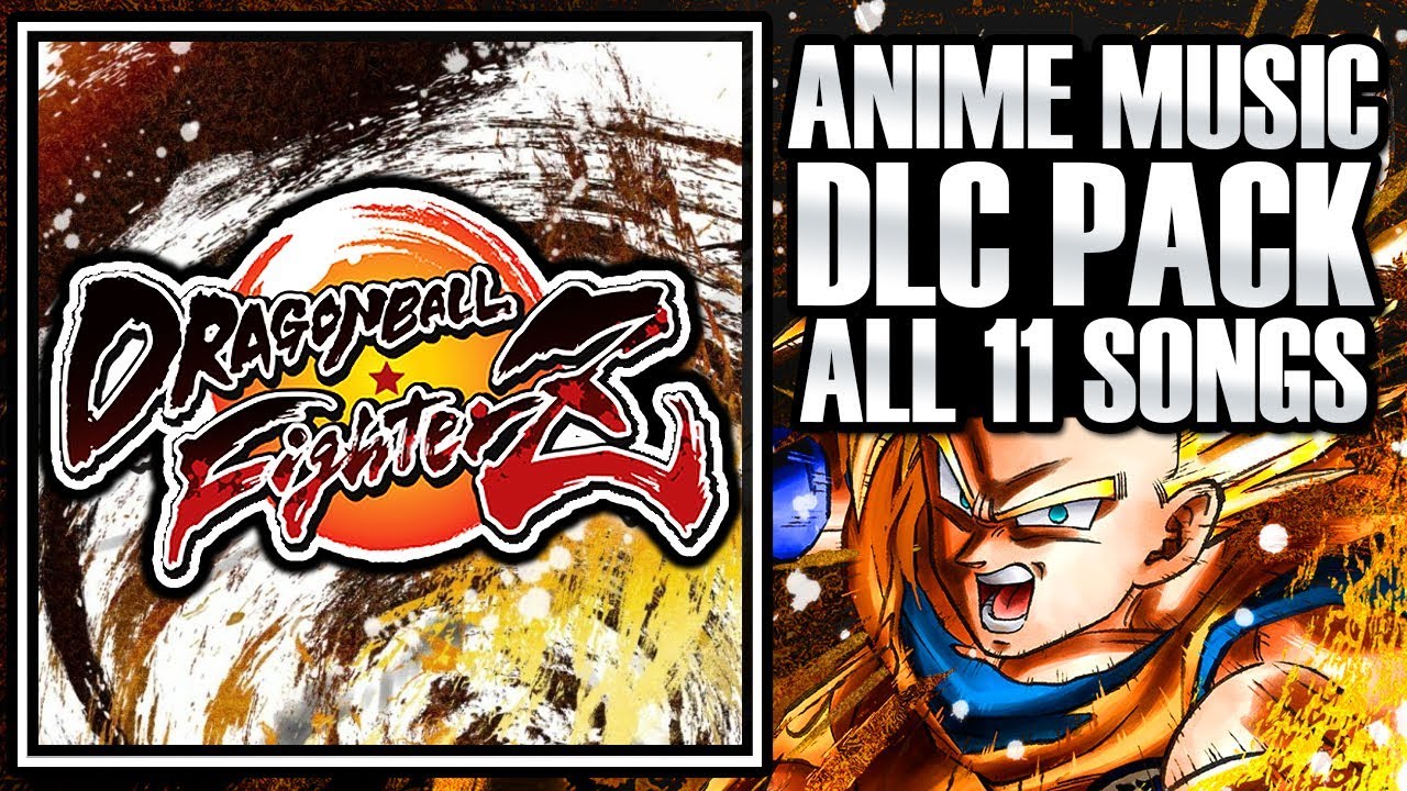 Dragon Ball FighterZ (PS4): Anime Music Pack List - ALL 11 SONGS (Anime Soundtrack DLC Gameplay)