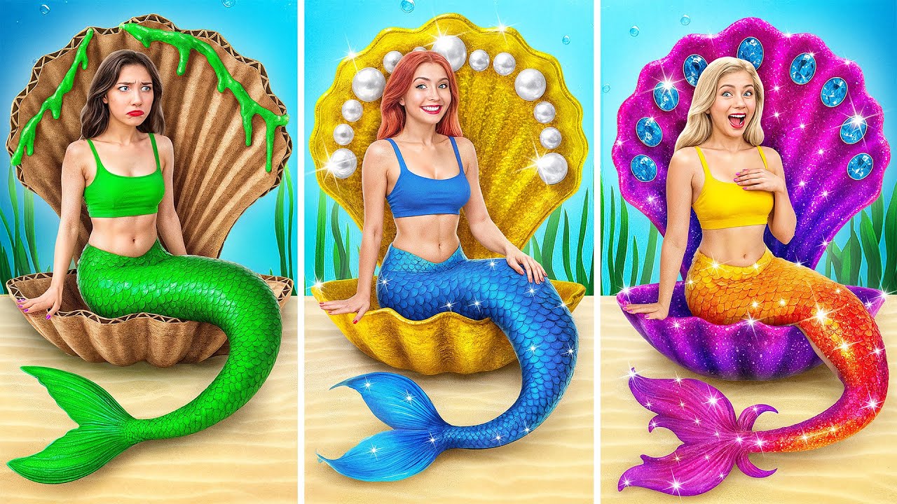 Бедная vs Богатая vs Ультра Богатая Русалка | Смешные Cитуации от Multi DO Girls