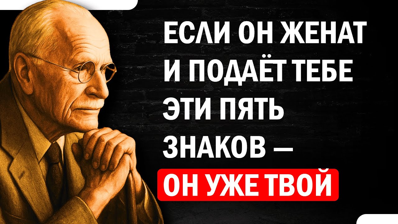 5 признаков того, что женатый мужчина хочет вас | Карл Юнг