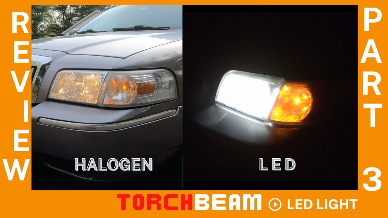 Mercury Grand Marquis TORCHBEAM LED HEADLIGHTS REVIEW T2 H13/9008  Part 3  06-11  Panthers Platform