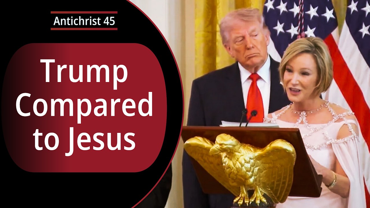 Paula White por&oacute;wnuje Trumpa do Jezusa