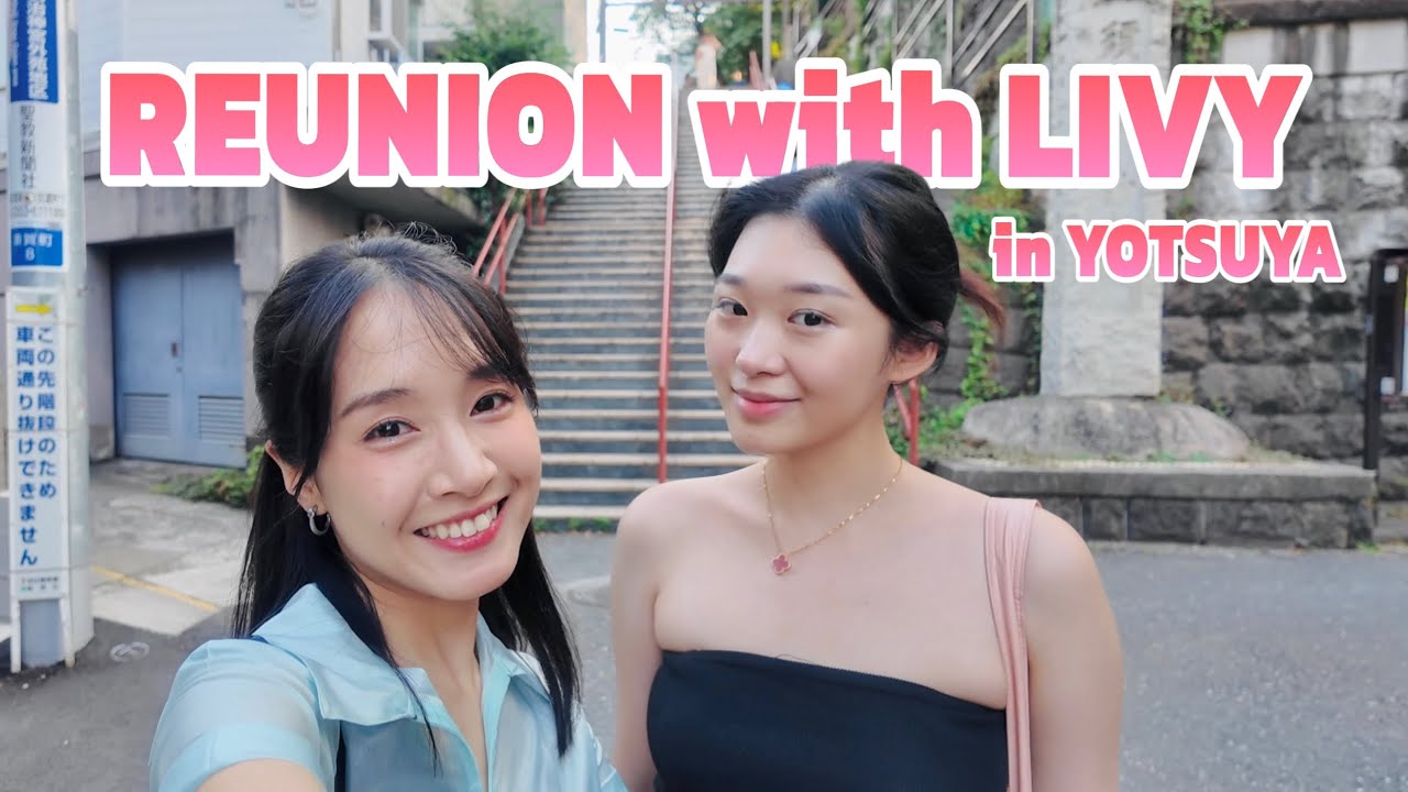 REUNI SETELAH 1 TAHUN... DI SPOT ANIME TERKENAL?! KULINERAN + JALAN2 DI YOTSUYA BARENG LIVY!!