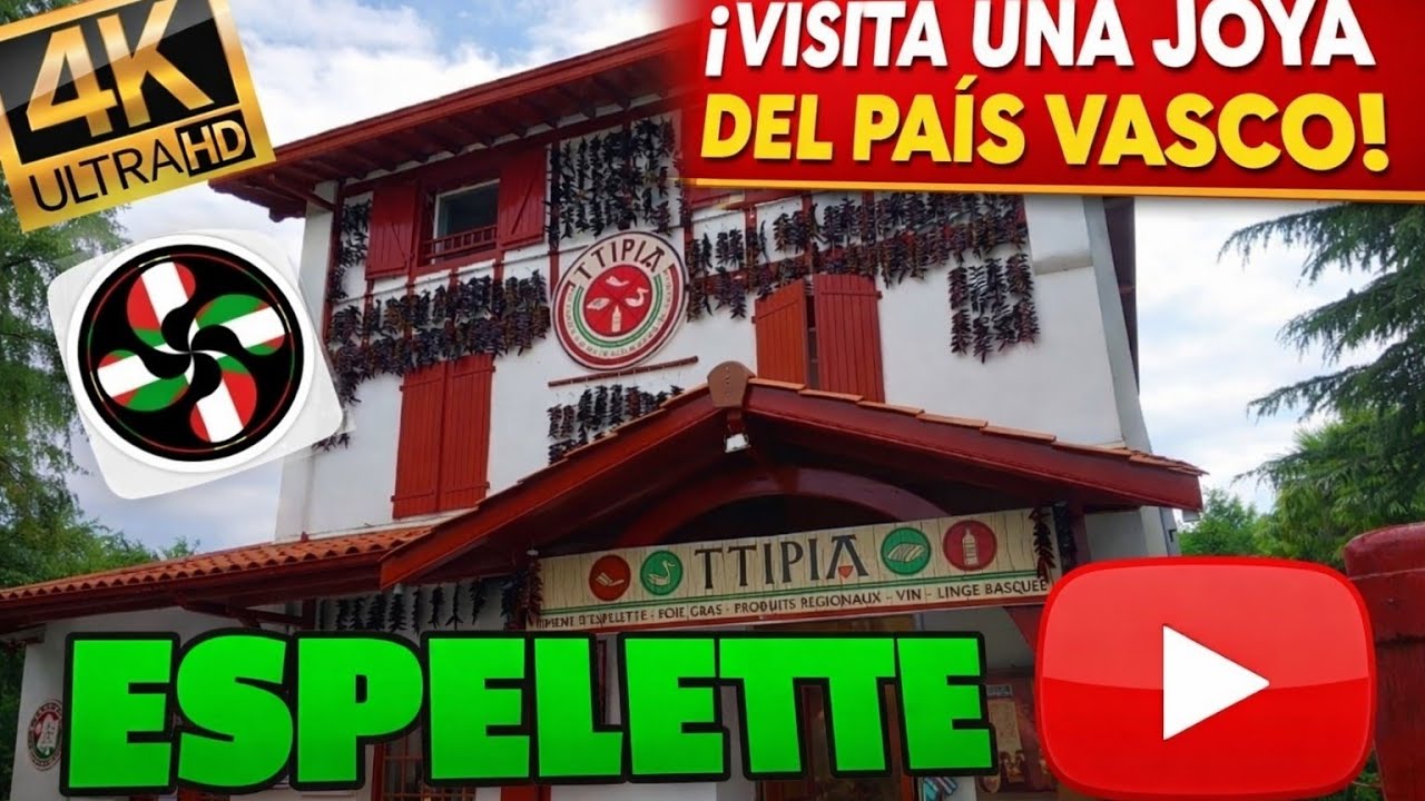 ESPELETTE, Una JOYA del PAIS VASCO FRANCES, Pimiento en Polvo.