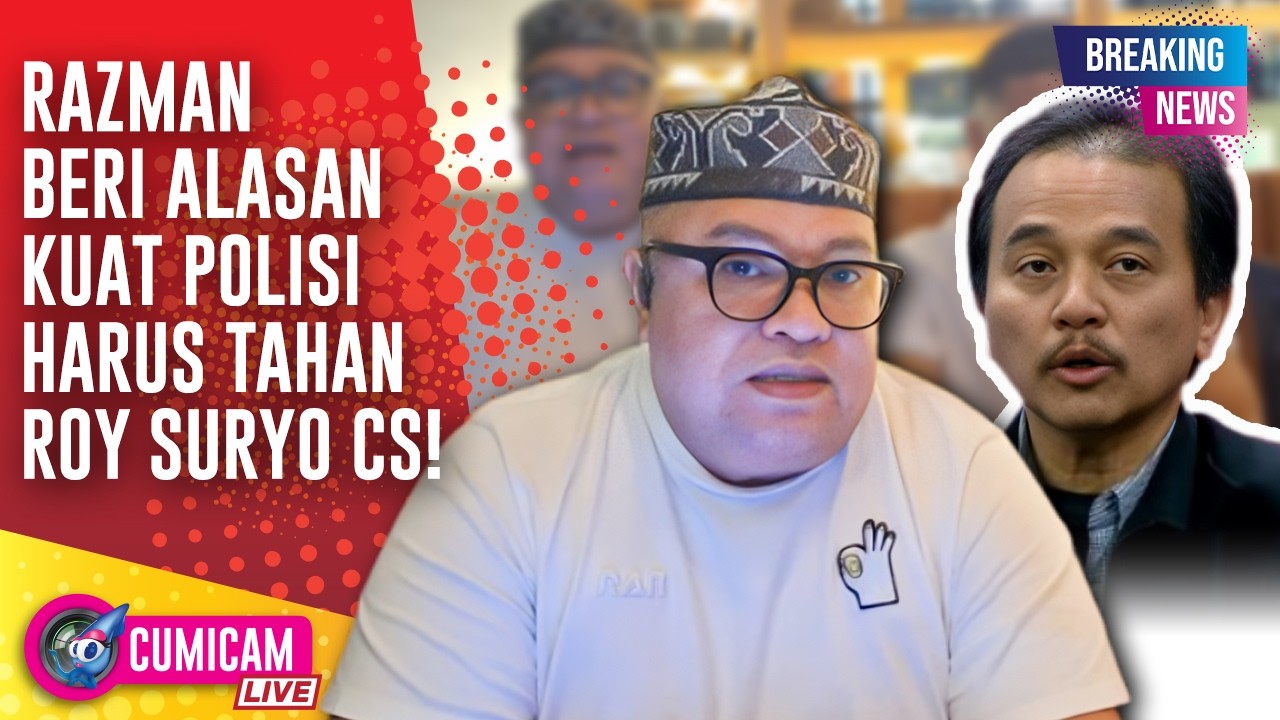 BREAKING NEWS! Razman Singgung Pernyataan Pihak Roy Suryo Cs Soal Kadaluarsa Hukum!