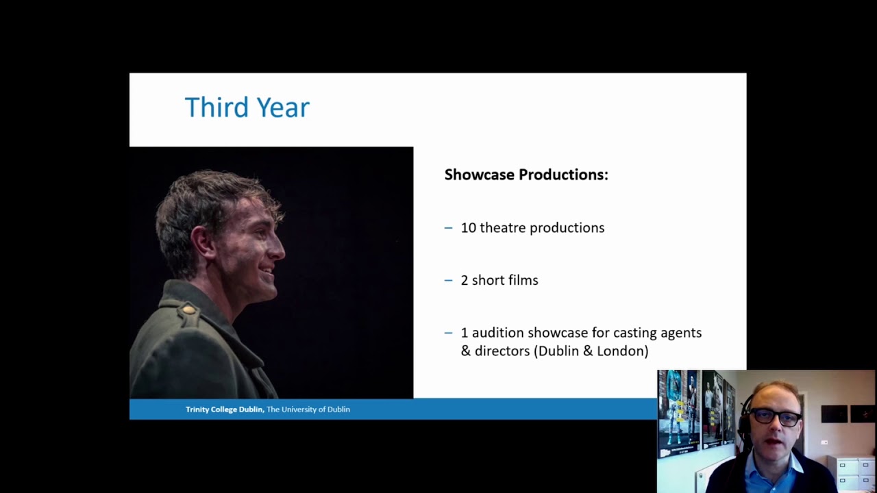 Study the Bachelor in Acting (The Lir National Academy of Dramatic Art) at Trinity College Dublin