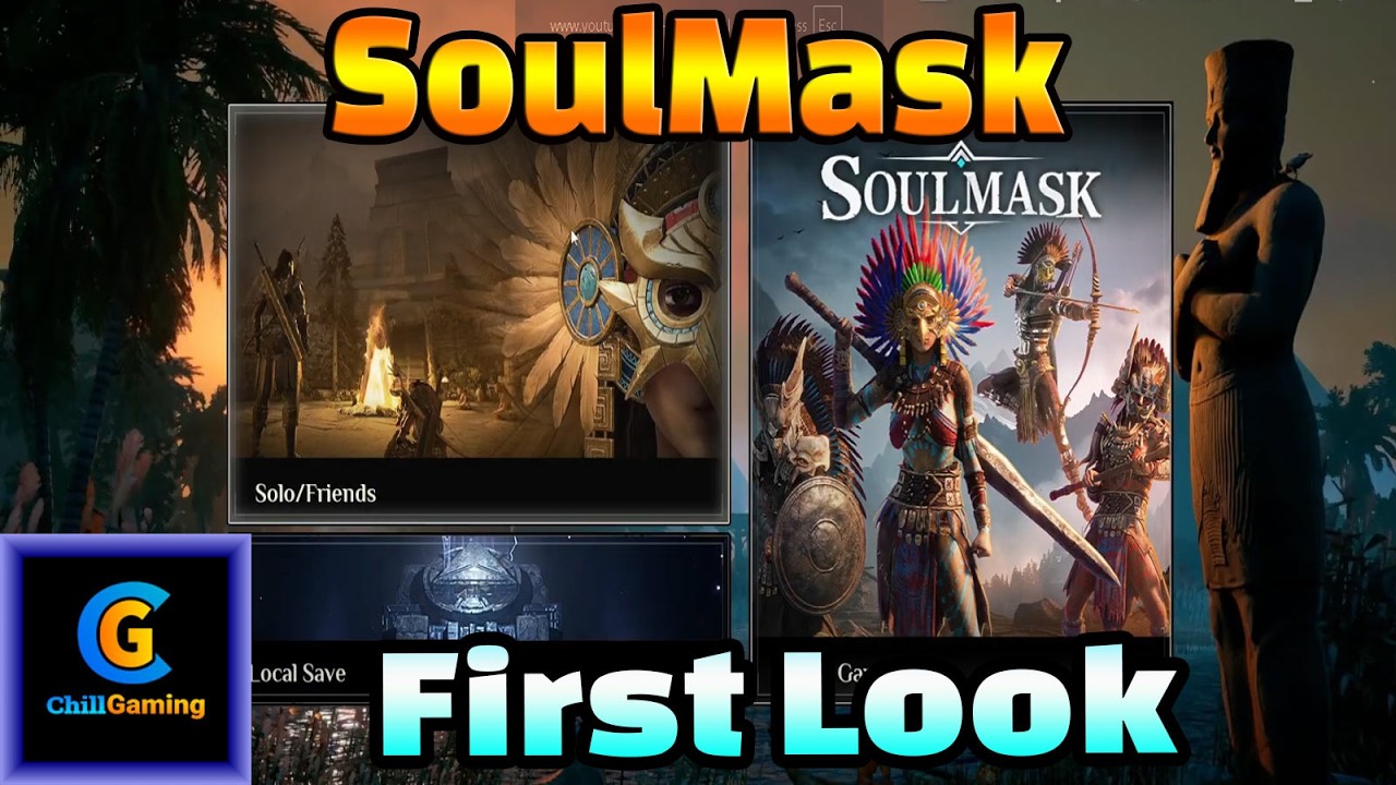 Soulmask First Look - Shifting Sands - Rainforest- Guides and tips