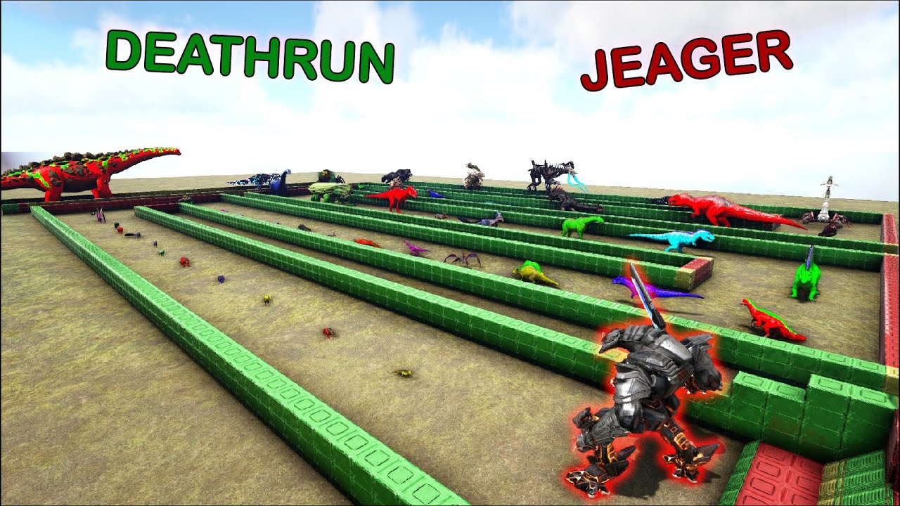 Jeager Deathrun || ARK: Survival Evolved