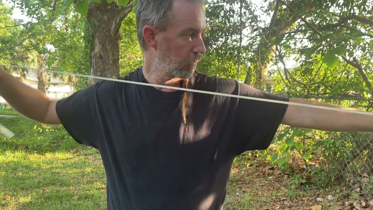 Butterfy draw, draw length & band assembly #slingshot