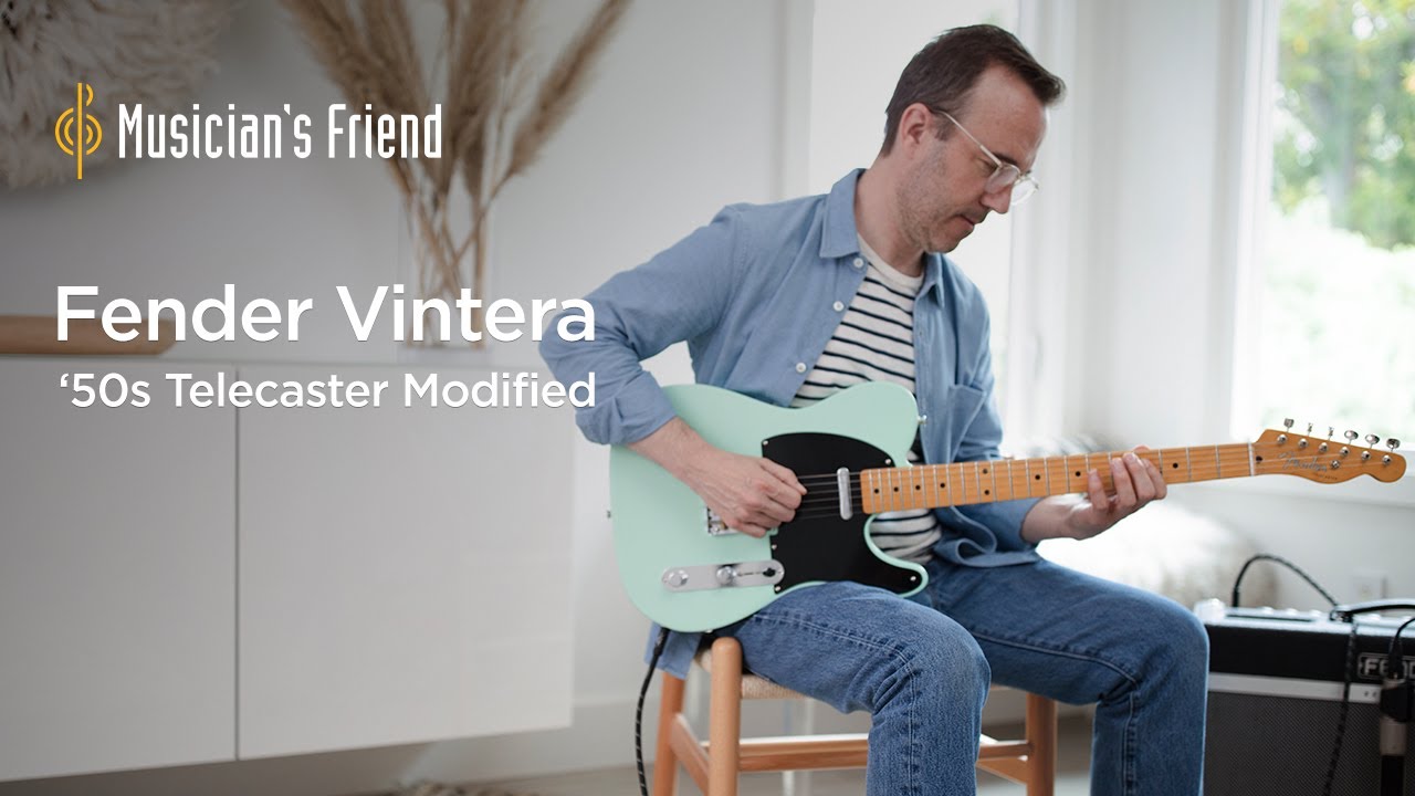Fender Vintera '50s Telecaster Modified Demo - All Playing, No Talking