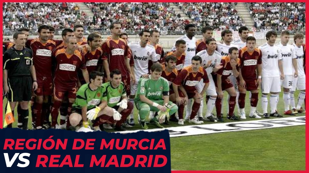 #TodosSomosLorca / Sel. Murciana-Real Madrid / PARTIDO SOLIDARIO por damnificados terremoto de Lorca