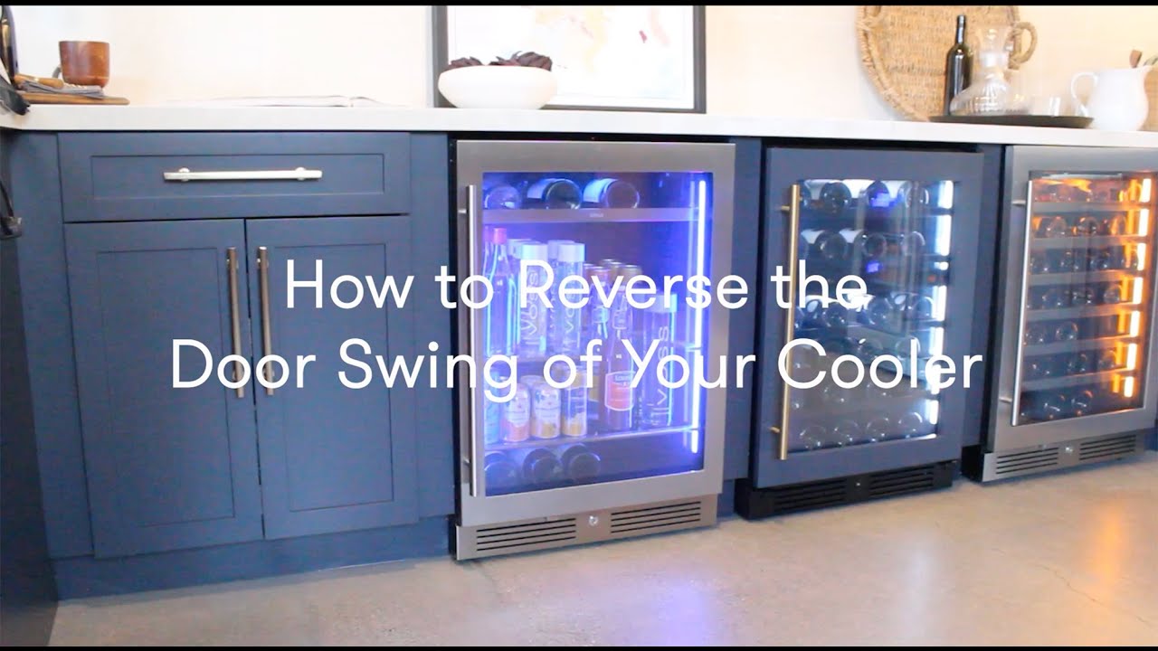 How To Reverse The Door Swing Of Your Wine Or Beverage Cooler