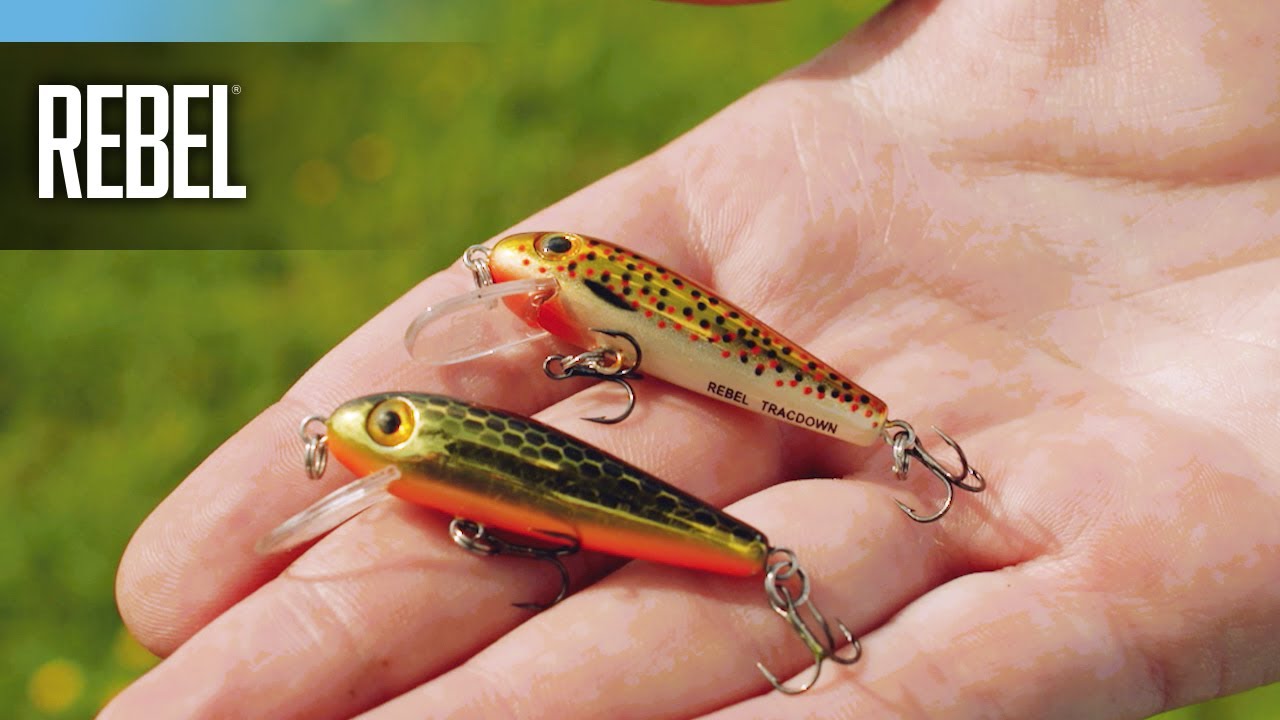 Rebel Tracdown Minnow Colors