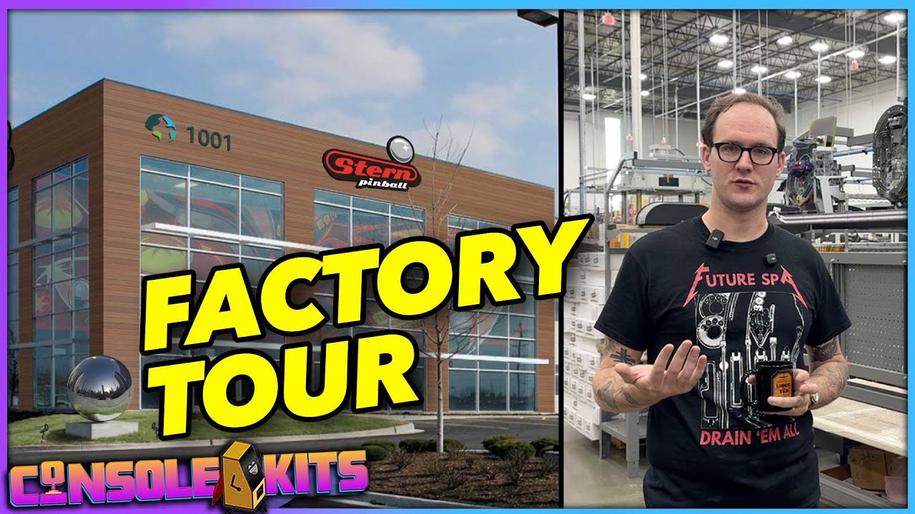Stern Pinball Factory Tour 2025