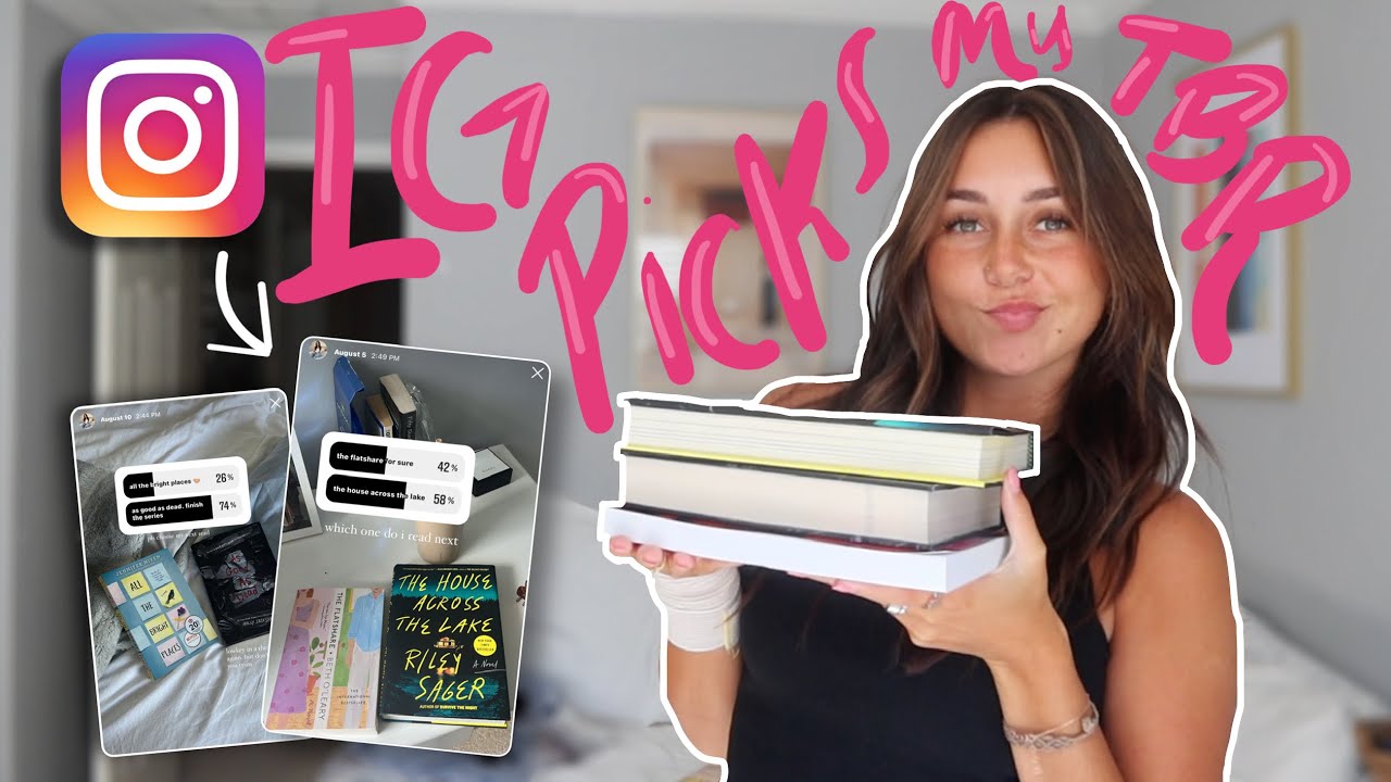 instagram chooses the books i read! | reading vlog