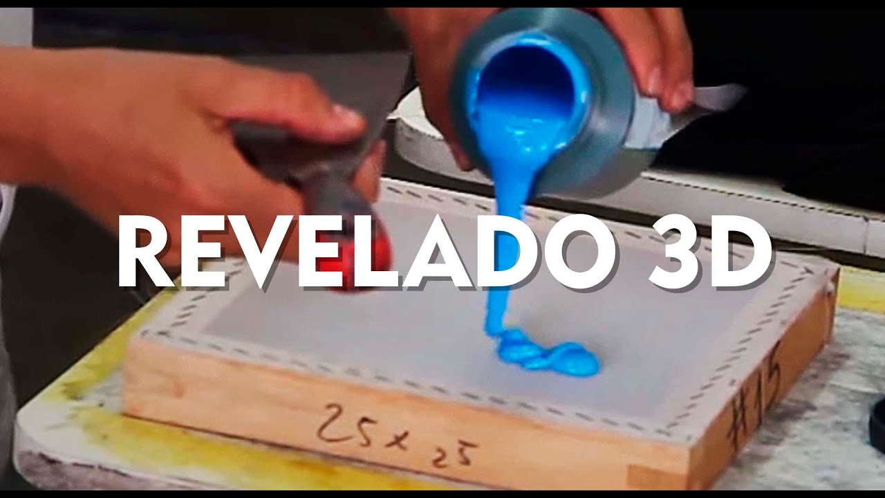 Serigrafia: Tips para un buen revelado 3D