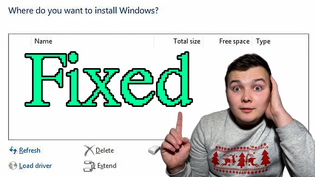 Установщик Windows 11 не обнаруживает диск NVMe (решено)