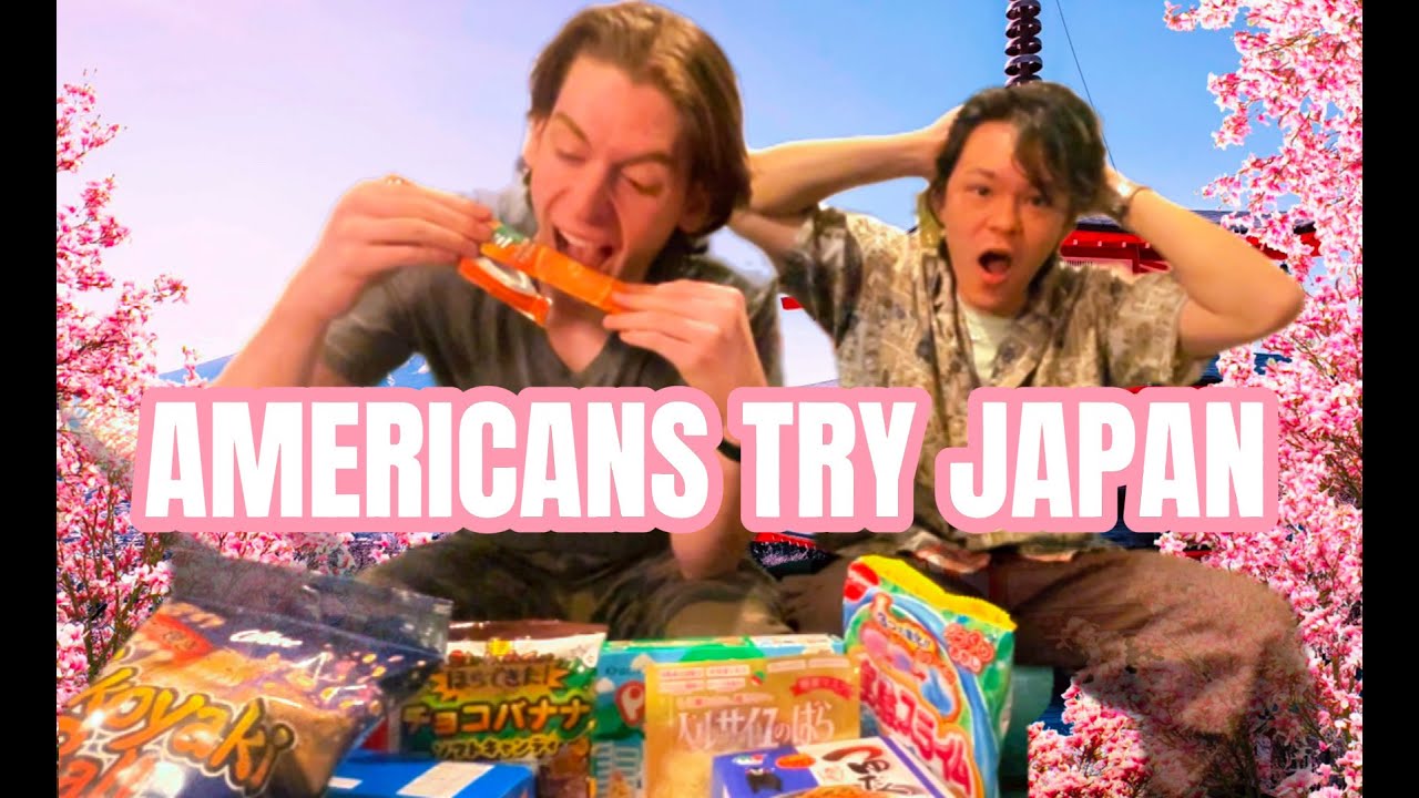 Americans Try JAPANESE SNACKS For The FIRST Time