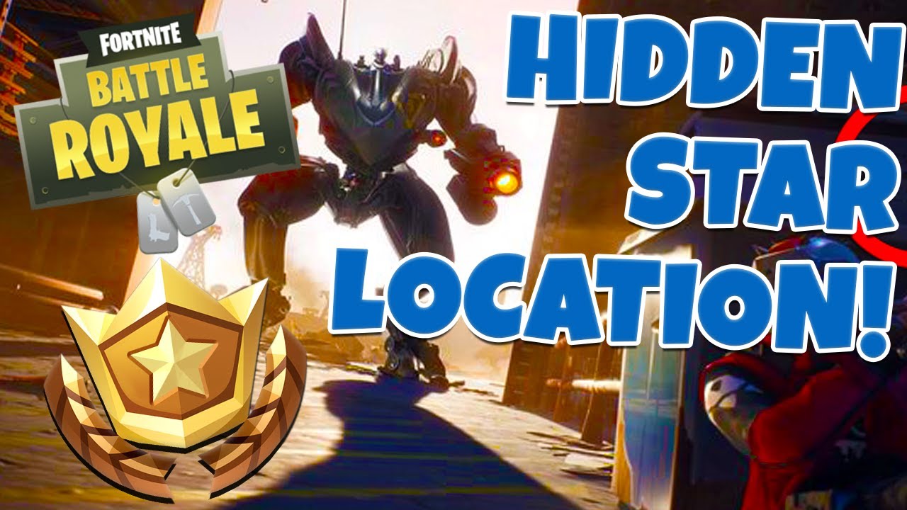 WEEK 1 HIDDEN BATTLE STAR LOCATION! &ndash; B.R.U.T.E LOADING SCREEN | FORTNITE SEASON X