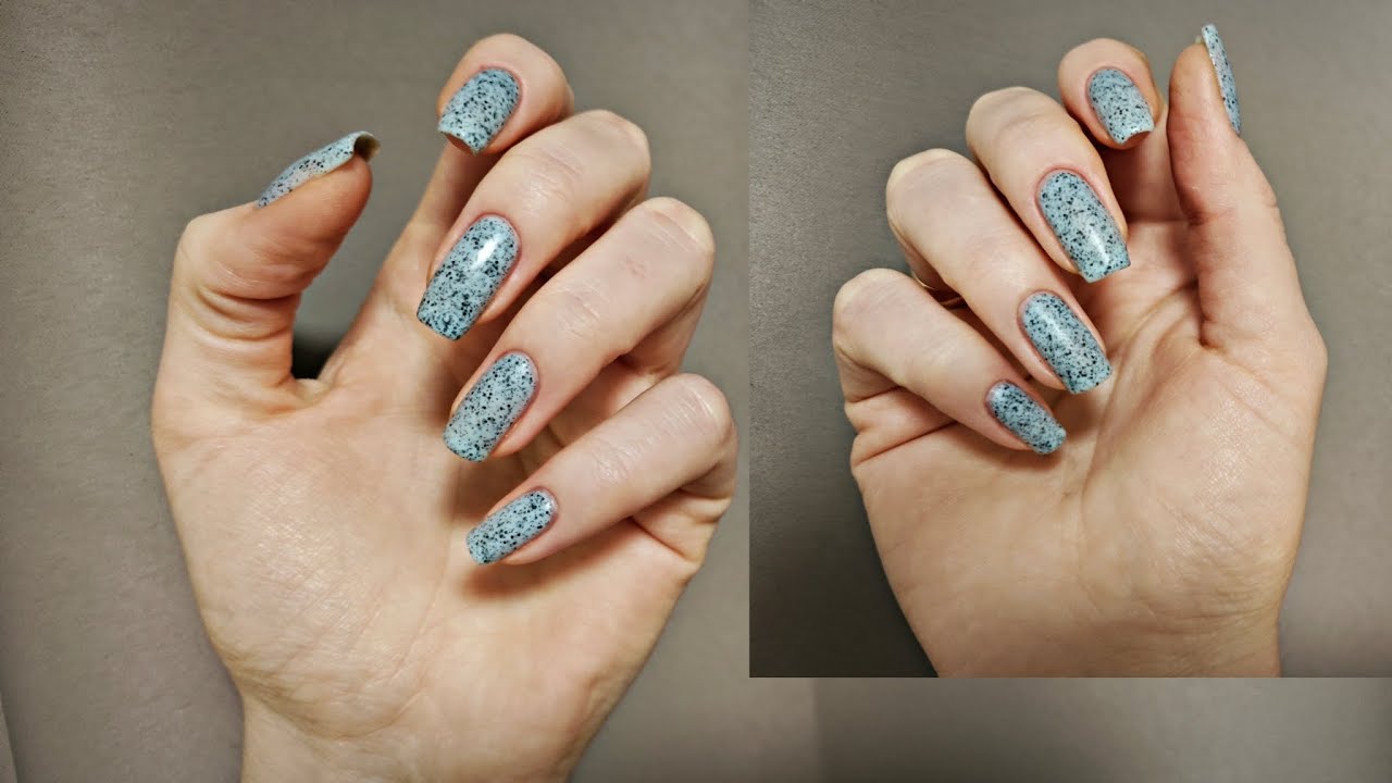 Обычный лак. Мой набор кистей и лак с готовым дизайном🎨🖌️✨