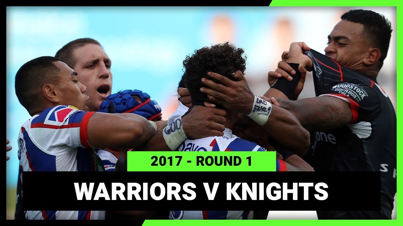 NRL Highlights | New Zealand Warriors v Newcastle Knights Round 1, 2017 | Full Match Replay | NRL