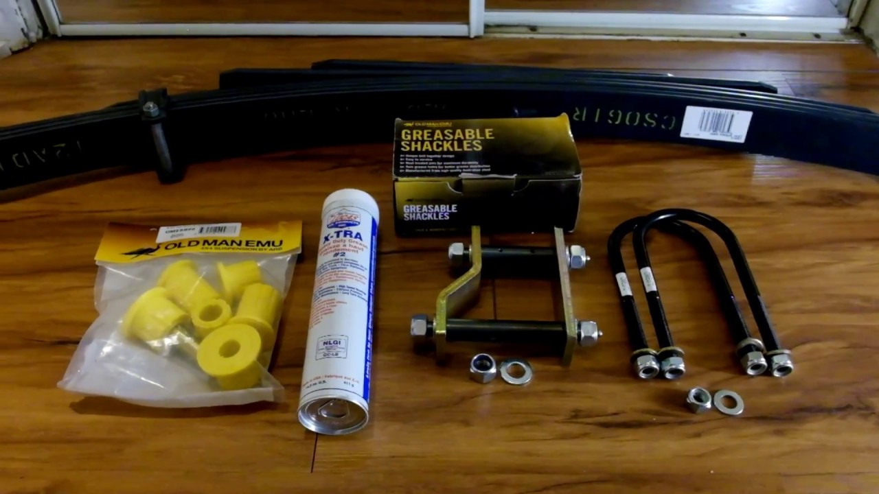 Nissan Xterra & Frontier. Leaf Springs Replacement.