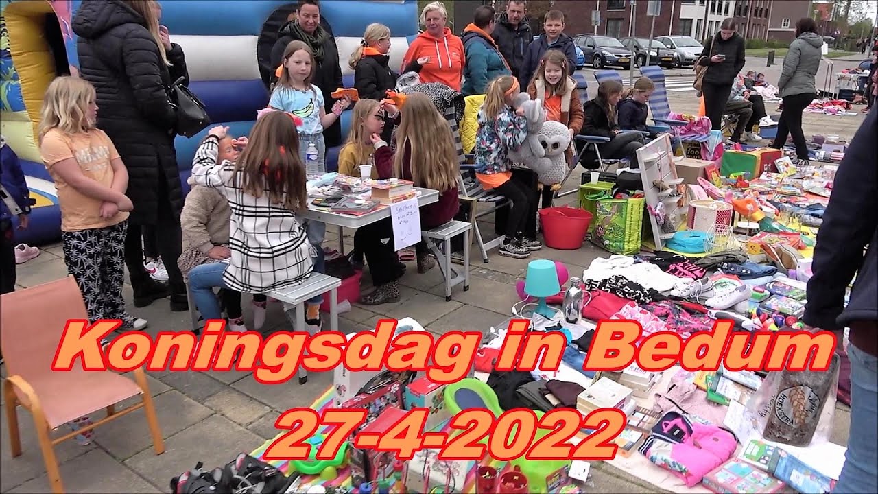Bedum.  KONINGSDAG 2022.