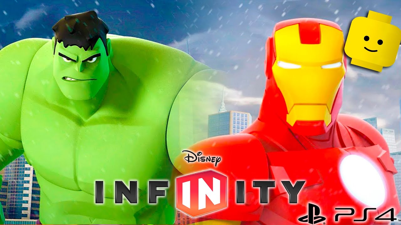 IRON MAN & HULK Marvel Superheroes - Superhero Cartoon Video Game PS4 Disney Infinity 3.0