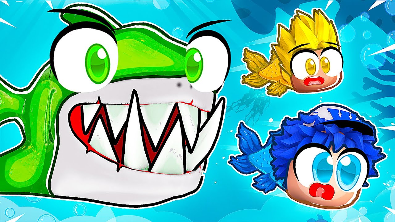 Roblox'un EN BÜYÜK KÖPEK BALIĞI OLUP HERKESİ YEDİM 🦈