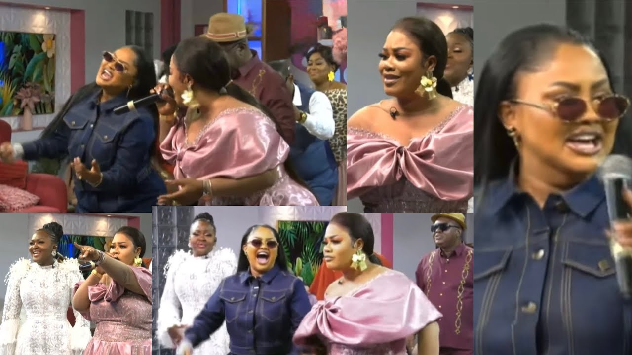 Nana Ama McBrown & Obaapa Christy Perform on Her Birthday at Onua Showtime, Audience Sh0ck As Gift..