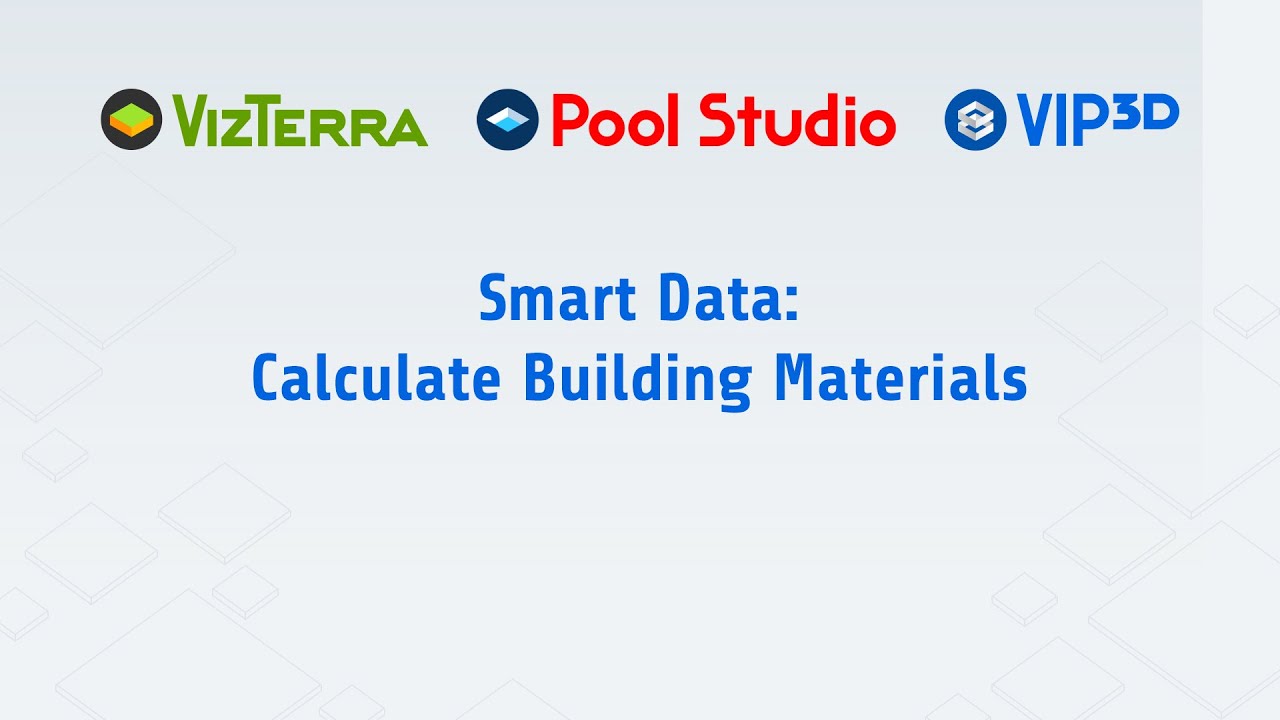 Advanced Training: Smart Data - Calculating Build Materials