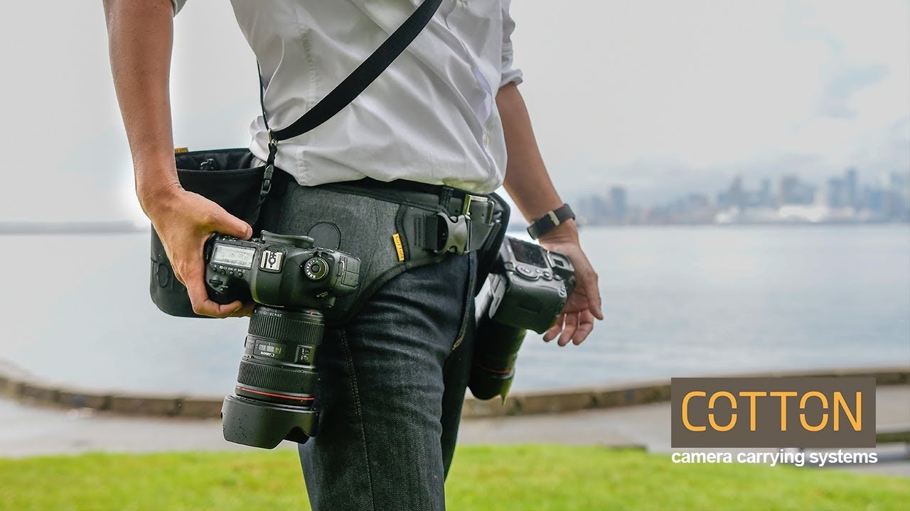 Cotton Carrier Presents: The SlingBelt & Lens Bucket System - Now Live on Kickstarter