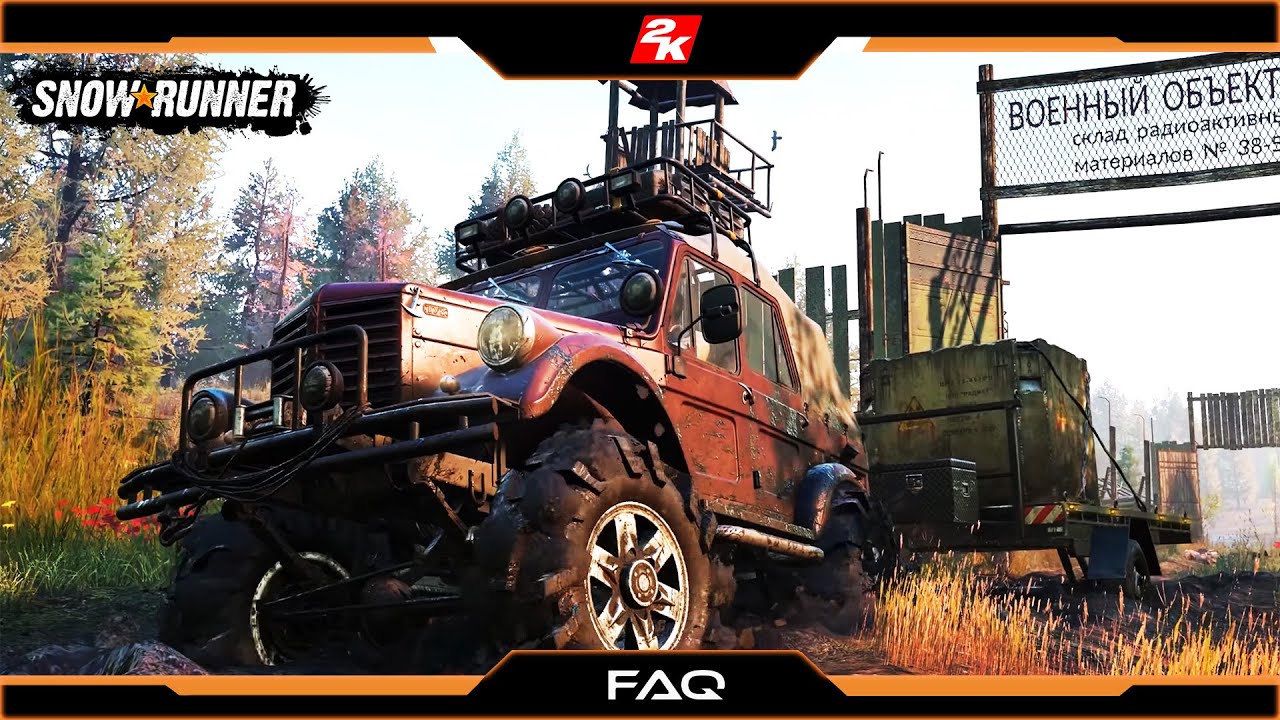 Bien d&eacute;buter dans Snow Runner FAQ (En 2k)