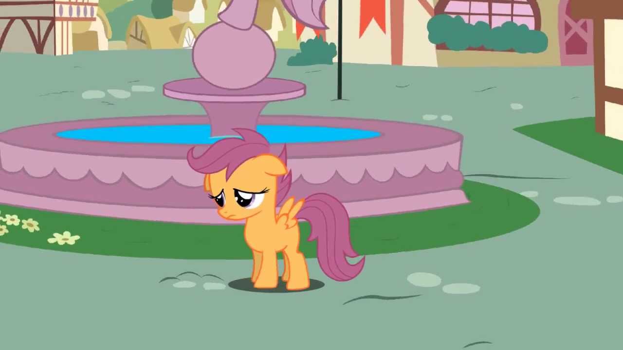 Scootaloo Flies with Ponyter Pan