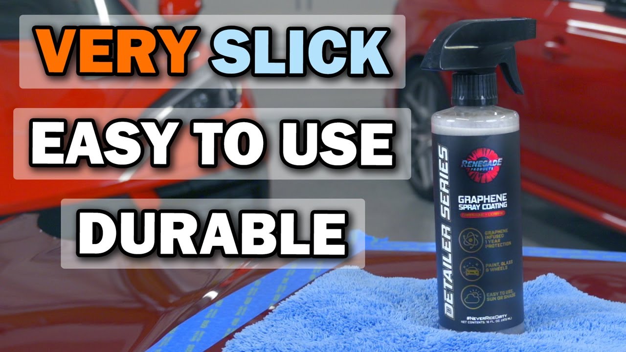 Renegade Graphene Spray Coating | Incredibly Slick, Easy to Apply and Durable